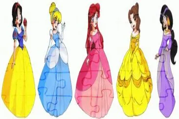 SnowWhite Cinderella Ariel Belle Jasmine