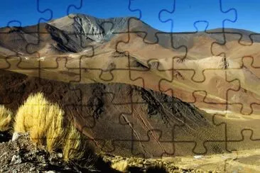 Un paisaje de Salta. Argentina jigsaw puzzle