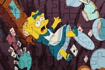 Lisa as Alice