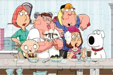 Family Guy Ice Cream jigsaw puzzle