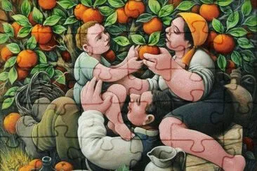 Oranges from Sicily by Salvo Caramango