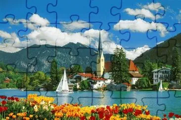 פאזל של Rottach Egern. Alemania