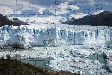 Glaciar Perito Moreno. Argentina jigsaw puzzle