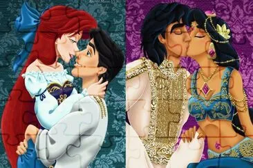 Ariel Eric  Aladdin Jasmine