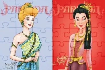 פאזל של Cinderella Mulan