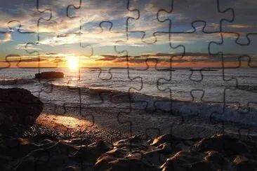 Playa Magagna. Chubut. Argentina jigsaw puzzle
