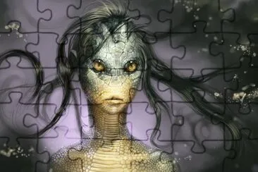 Criatura extraterrestre jigsaw puzzle