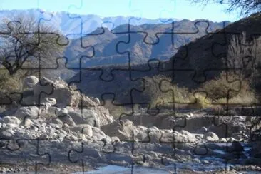 La Mesada. Catamarca. Argentina jigsaw puzzle