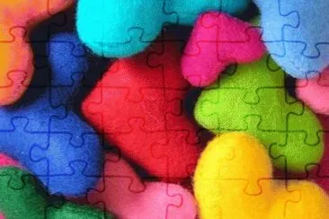 Colored Hearts
