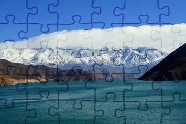 Embalse Potrerillos. Mendoza. Argentina jigsaw puzzle