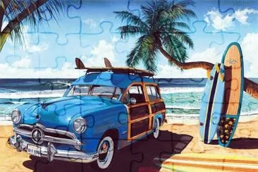 carro jigsaw puzzle