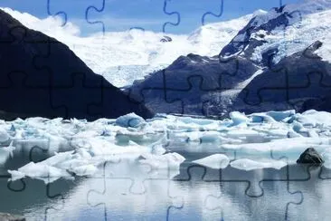 פאזל של Glaciar Onelli. Patagonia argentina