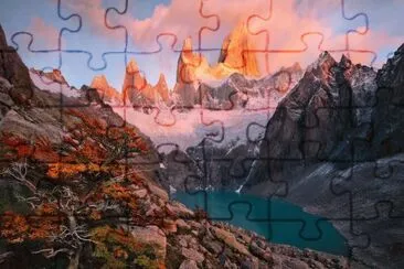 El ChaltÃ©n. Patagonia argentina jigsaw puzzle