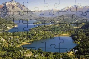 Lago Nahuel Huapi. RÃ­o Negro/NeuquÃ©n. Argentina jigsaw puzzle