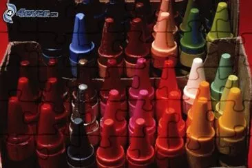 crayons jigsaw puzzle