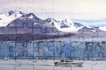 Glaciar Spegazzini. Patagonia argentina jigsaw puzzle