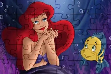 Ariel jigsaw puzzle