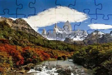 El ChaltÃ©n. Patagonia argentina jigsaw puzzle