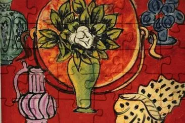 NATURALEZA MUERTA CON MAGNOLIA DE H. MATISSE.