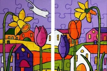 Spring Flowers by Laura Meddaugh