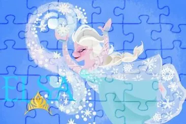 Elsa jigsaw puzzle