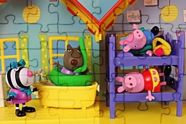 פאזל של JUGUETES PEPPA