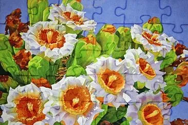 פאזל של Sonoran Desert Flowers by Cheryl Weinfurtner