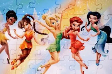 TINKERBELL Y SUS AMIGAS. jigsaw puzzle