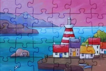 Waterfront by Gillian Mowbray jigsaw puzzle