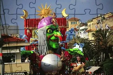 Carnaval de Viareggio. Italia jigsaw puzzle