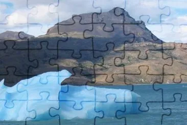 Lago Argentino. Patagonia argentina jigsaw puzzle