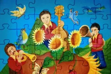 Music between the Sunflowers