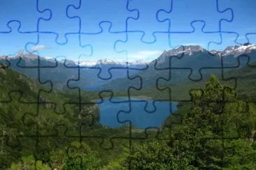 Lago Steffen. RÃ­o Negro. Argentina jigsaw puzzle