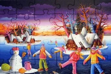 Winterfun jigsaw puzzle