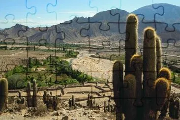 Tilcara. Jujuy. Argentina jigsaw puzzle