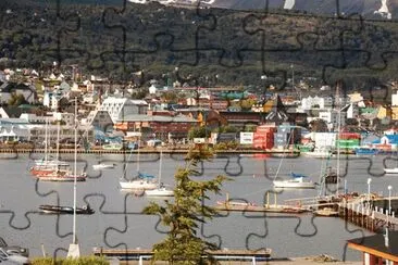 Ushuaia. Tierra del Fuego. Argentina jigsaw puzzle