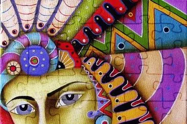 Art jigsaw puzzle