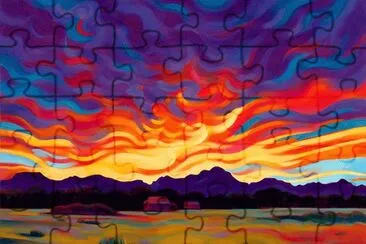 Sunset at the Ranch