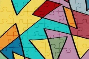 draw jigsaw puzzle