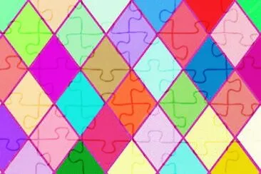 draw jigsaw puzzle