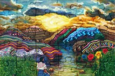 Guatemala Song to Nature by Poula Nicho Cumes
