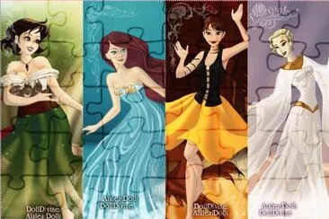 SnowWhite Ariel Belle Cinderella jigsaw puzzle