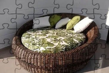 Mueble de mimbre