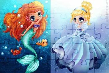 Ariel Cinderella jigsaw puzzle