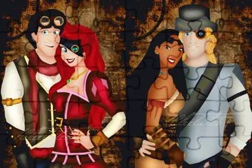 Eric Ariel Pocahontas John jigsaw puzzle
