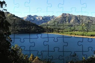 Lago Hua Hum. NeuquÃ©n. Argentina