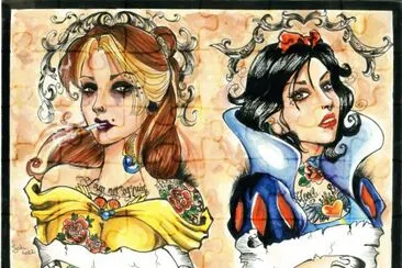 פאזל של Snow White e Bela
