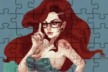 Ariel jigsaw puzzle
