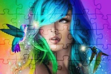 Rainbow Lady