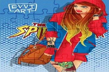 Spider Girl jigsaw puzzle